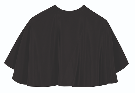 [S569000002] SIBEL Cutting Cape Flexi Zwart