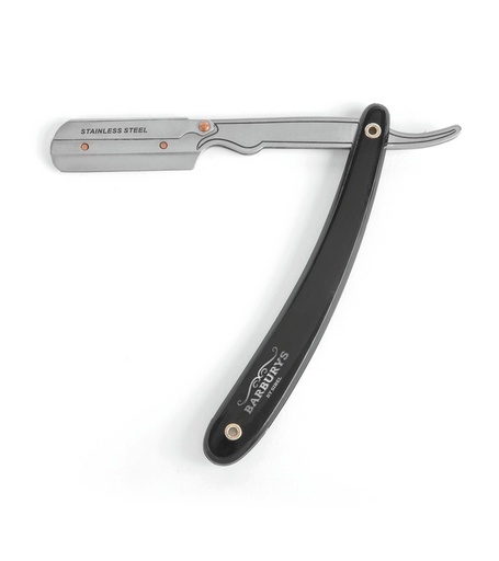 [S7750002] BARBURYS Scheermes Gentleness zwart