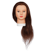 [S0030261] OBB Trainingshoofd Elena Donkerbruin 60cm