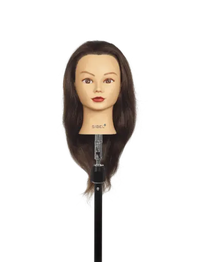 [S0030201] SIBEL Trainingshoofd Aline Lichtbruin