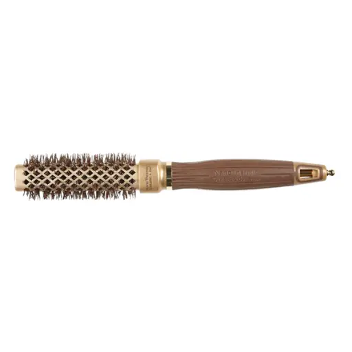 [ID2057] Olivia Garden Expert Blowout Straight Wavy Bristle Gold&Brown 20