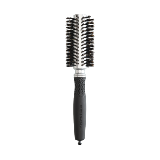 [ID2111] Olivia Garden Essential Blowout Soft Boar Bristles Silver 25