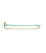 [S4500339] SIBEL Cold Wave Staafjes Wit/Groen Lang 12st