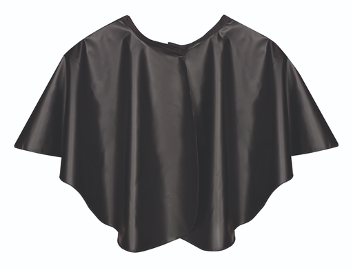 [S501243202] SIBEL Schouder Cape Rond Charlotte Zwart