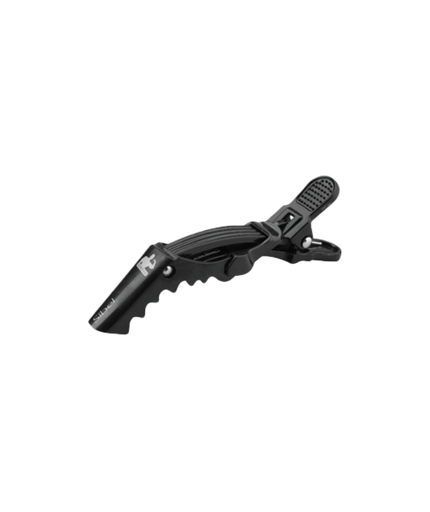 [S934097202] STRONG VERDEELCLIPS ZWART MET GELEDE BEK 6ST XL 11CM SIBEL