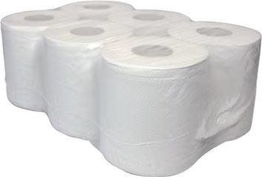 Poetsrol 6x Rol Wit
