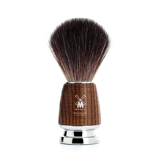 [21H220] Muhle Shaving Brush Black Fibre