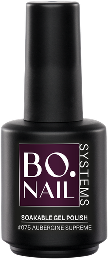 [1212077156] BO. Soakable Gel Polish #075 Aubergine Supreme 7ml