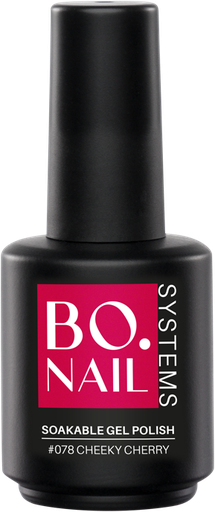 [1212077162] BO. Soakable Gel Polish #078 Cheeky Cherry 7ml