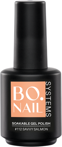 [1212077230] BO. Soakable Gel Polish #112 Savvy Salmon 7ml