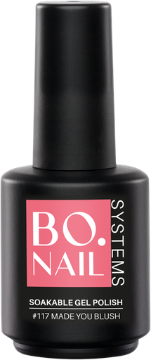 [1212077240] BO. Soakable Gel Polish #117 Made You Blush 7ml