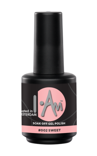 [1212177004] I.AM Soak Off Gel Polish #002 Sweet 15ml