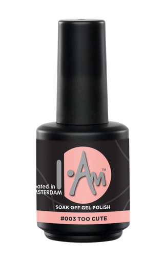 [1212177006] I.AM Soak Off Gel Polish #003 Too Cute 15ml