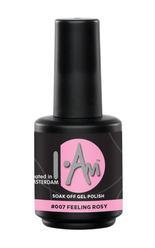 [1212177014] I.AM Soak Off Gel Polish #007 Feeling Rosy 15ml