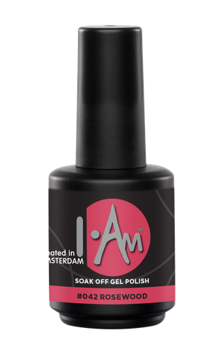 [1212177084] I.AM Soak Off Gel Polish #042 Rosewood 15ml