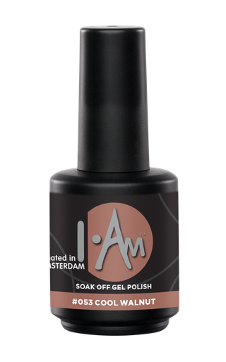 [1212177106] I.AM Soak Off Gel Polish #053 Cool Walnut 15ml