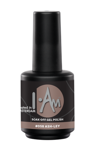 [1212177116] I.AM Soak Off Gel Polish #058 Ash-ley 15ml