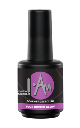 [1212177156] I.AM Soak Off Gel Polish #078 Orchid Glow 15ml