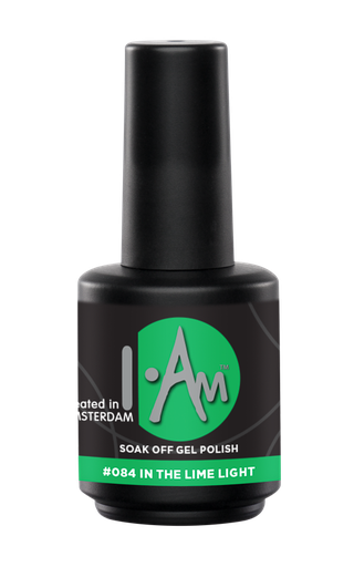 [1212177168] I.AM Soak Off Gel Polish #084 In The Lime Light 15ml