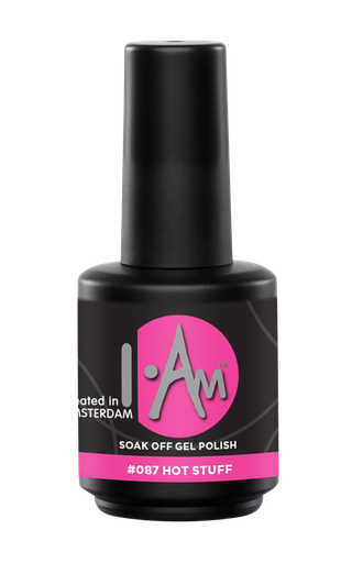 [1212177174] I.AM Soak Off Gel Polish #087 Hot Stuff 15ml