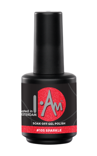 [1212177210] I.AM Soak Off Gel Polish #105 Sparkle 15ml
