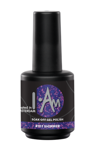 [1212177214] I.AM Soak Off Gel Polish #107 Shimmer 15ml