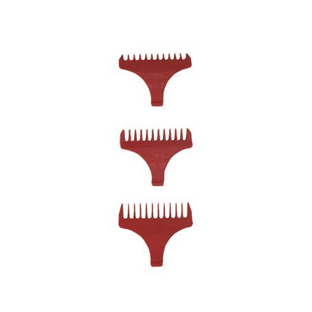 [08081.7810] Wahl Opzetkammenset Detailer T-wide rood