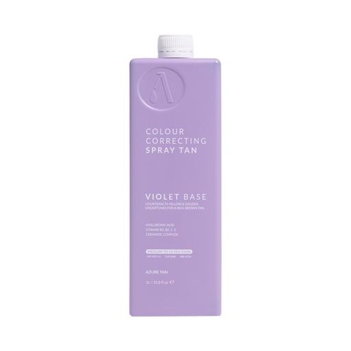 [71802] Violet Base Medium To Ultra Dark Spray Tan Solution 1L