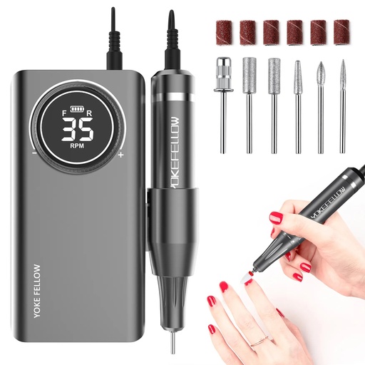 Beauty Supplies Draagbare Elektrische Nagelfrees 35000 RPM