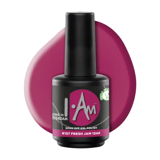 [1116084030716] I.AM Soak Off Gel Polish #157 Fresh Jam 15ml
