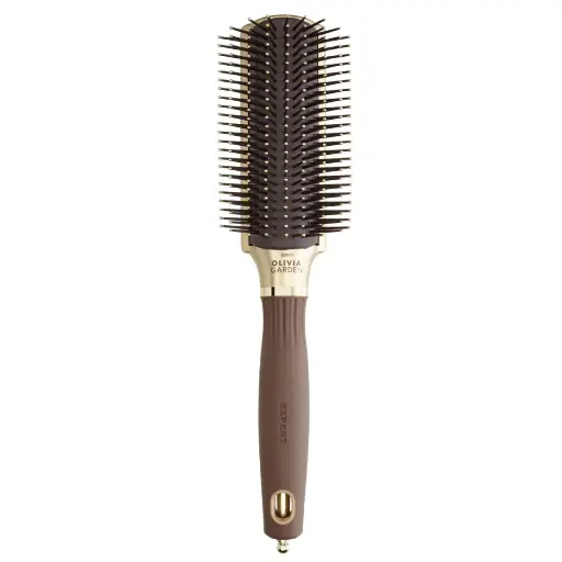 [ID2073] EXPERT STYLE CONTROL Nylon Bristles Gold&Brown