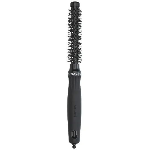 [ID2114] Olivia Garden Expert Blowout Shine Wavy Bristles Black Label 15