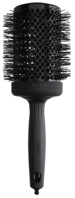 [ID2120] Olivia Garden Expert Blowout Shine Wavy Bristles Black Label 65