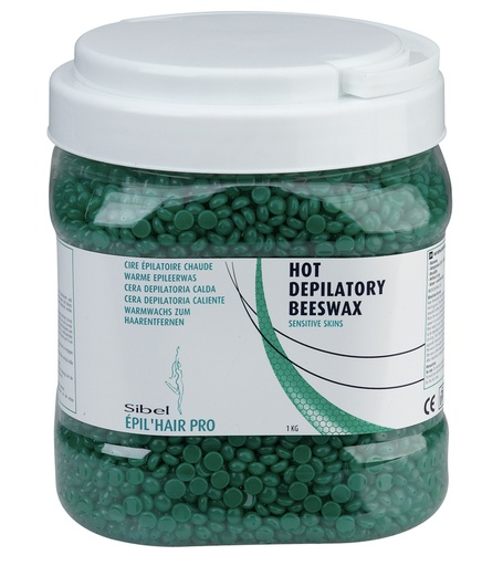 [S7410447] SIBEL EHP Wasparels Bijenwas Gevoelige Huid Groen 1kg